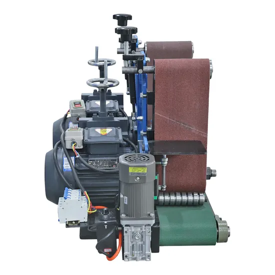 Heavy-Duty Compact Metal Sanding Belt Grinder Machine